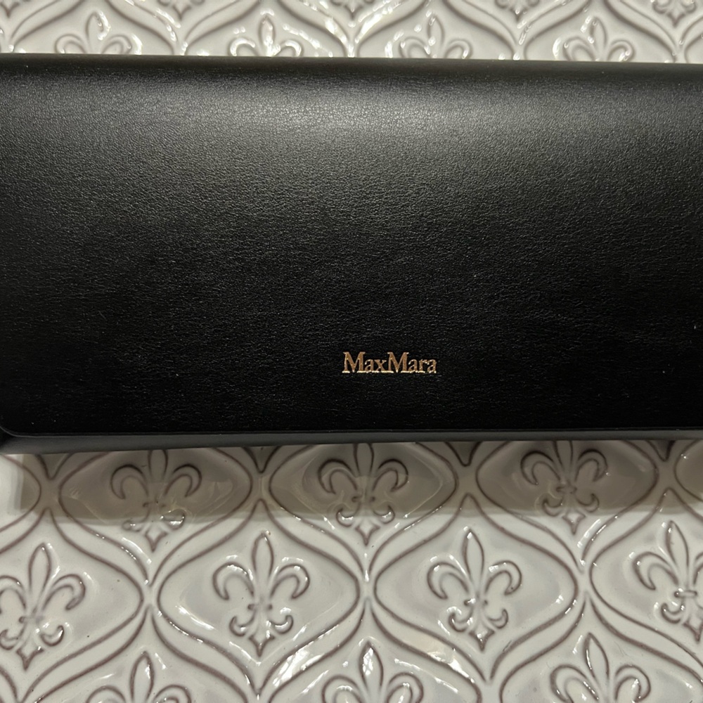 Max Mara Black Glasses Case (Case Only)
